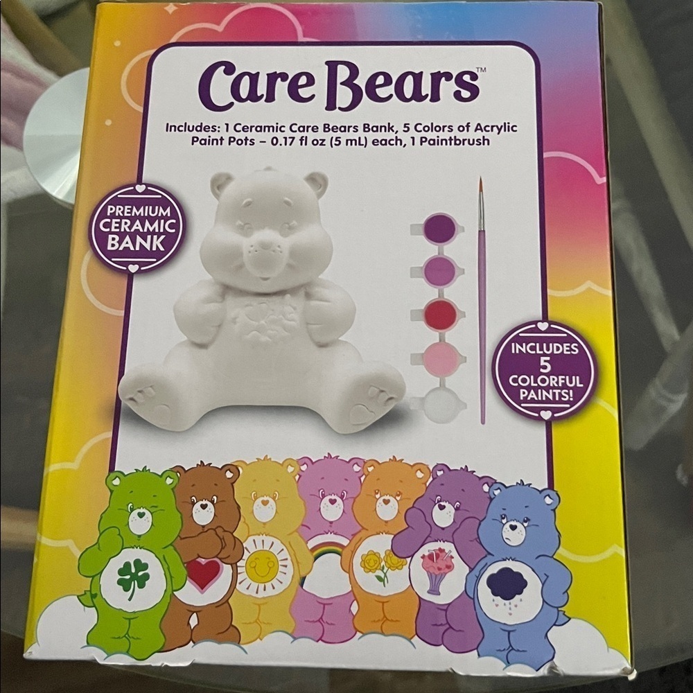 Care Bears Mini Paint your own ceramic bank - Picture 2 of 3